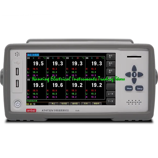 AT4740V/AT4748V/AT4756V/AT4764V Multi-channel Temperature Meter Thermometer 40/48/56/64 CH Support PT100 thermal resistance
AT4740V/AT4748V/AT4756V/AT4764V Multi-channel Temperature Meter Thermometer 40/48/56/64 CH Support PT100 thermal resistance