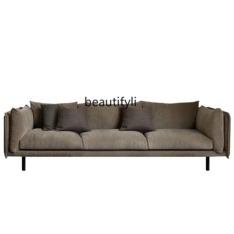 Nordic Small Apartment Double Three-Seat Living Room Fabric Craft Sofa Faux Leather Waterproof Light Luxury Sofa
Nordic Small Apartment Double Three-Seat Living Room Fabric Craft Sofa Faux Leather Waterproof Light Luxury Sofa