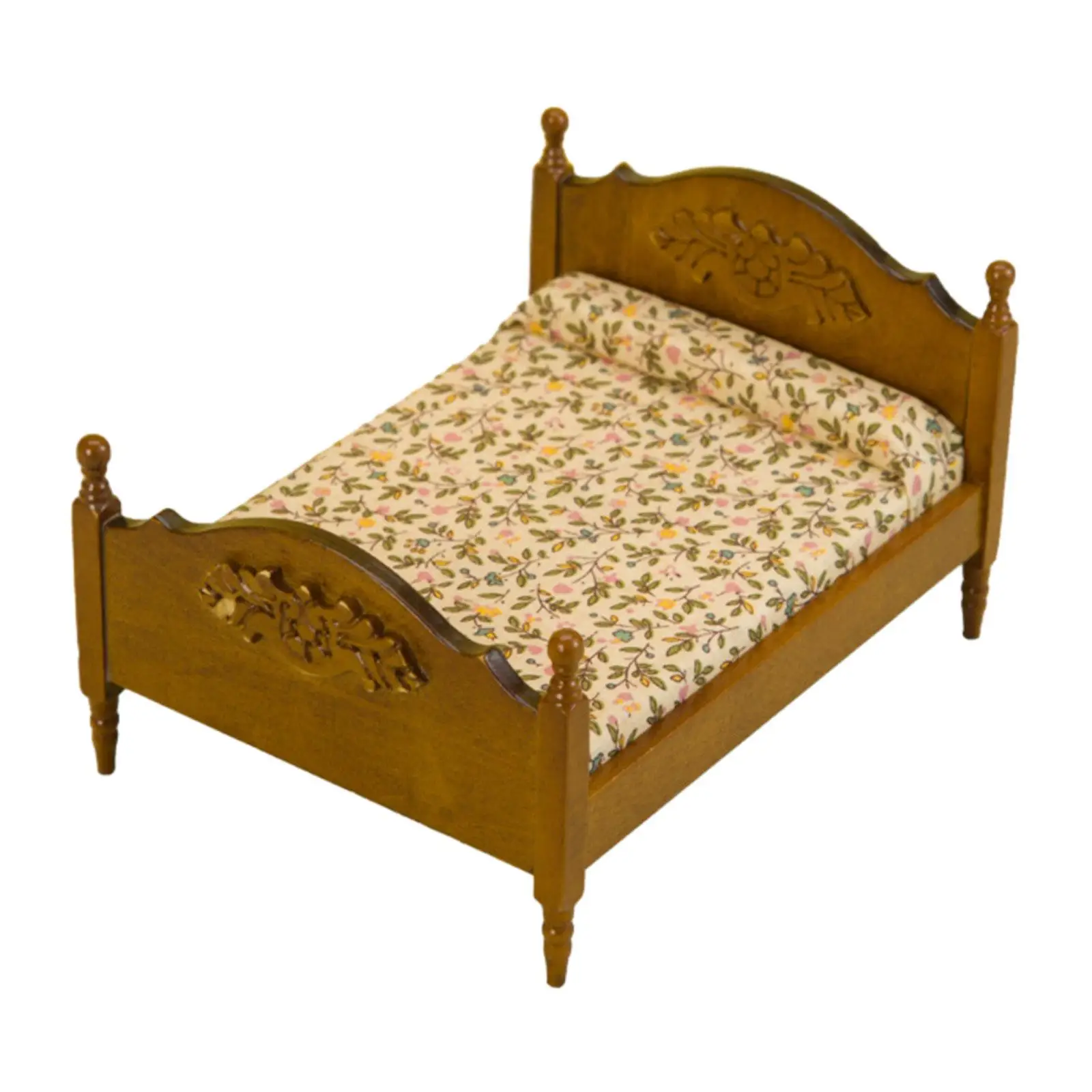 1:12 Dollhouse Double Bed Model Double Bed Model DIY Scene Model Wooden Bed Model Dollhouse Miniature Bed for Bedroom Room Decor
1:12 Dollhouse Double Bed Model Double Bed Model DIY Scene Model Wooden Bed Model Dollhouse Miniature Bed for Bedroom Room Decor