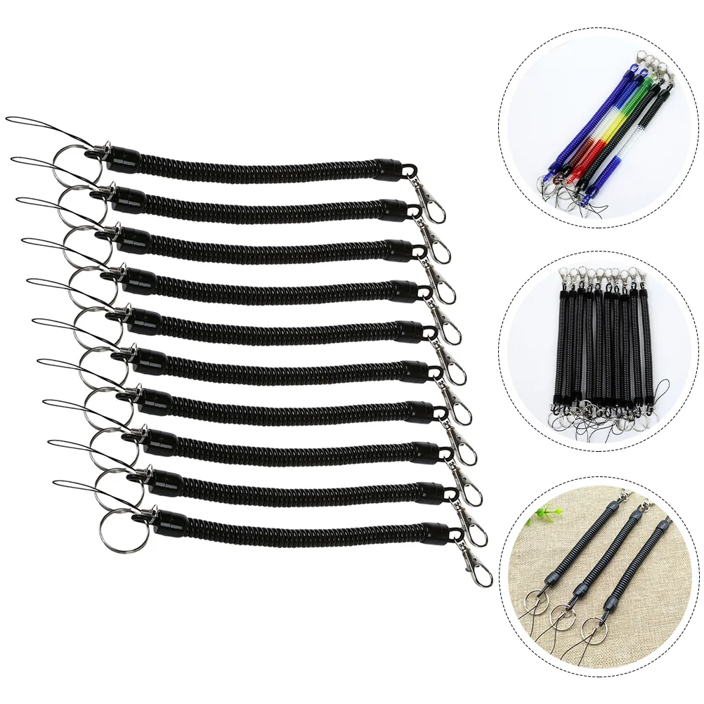 Spring Rope Key Chain Coil Anti-lost Holder Retractable Keychain Heavy Duty Cord Keychains Multipurpose Keycahin Wrist Lanyard
Spring Rope Key Chain Coil Anti-lost Holder Retractable Keychain Heavy Duty Cord Keychains Multipurpose Keycahin Wrist Lanyard