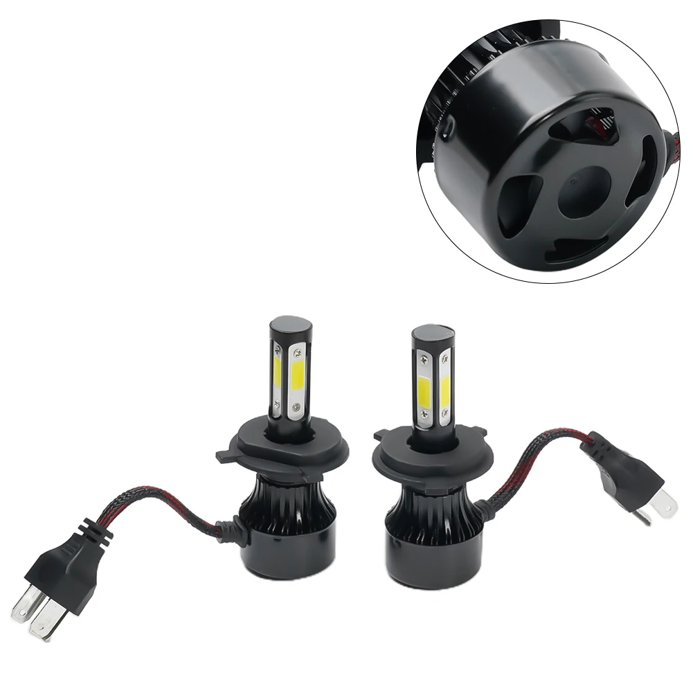 2pcs Car H4 LED Fog Lights 9003 HB2 Waterproof IP68 Shockproof Headlight 6000K-6500K Lamps 375000LM Bulbs Lightings
2pcs Car H4 LED Fog Lights 9003 HB2 Waterproof IP68 Shockproof Headlight 6000K-6500K Lamps 375000LM Bulbs Lightings