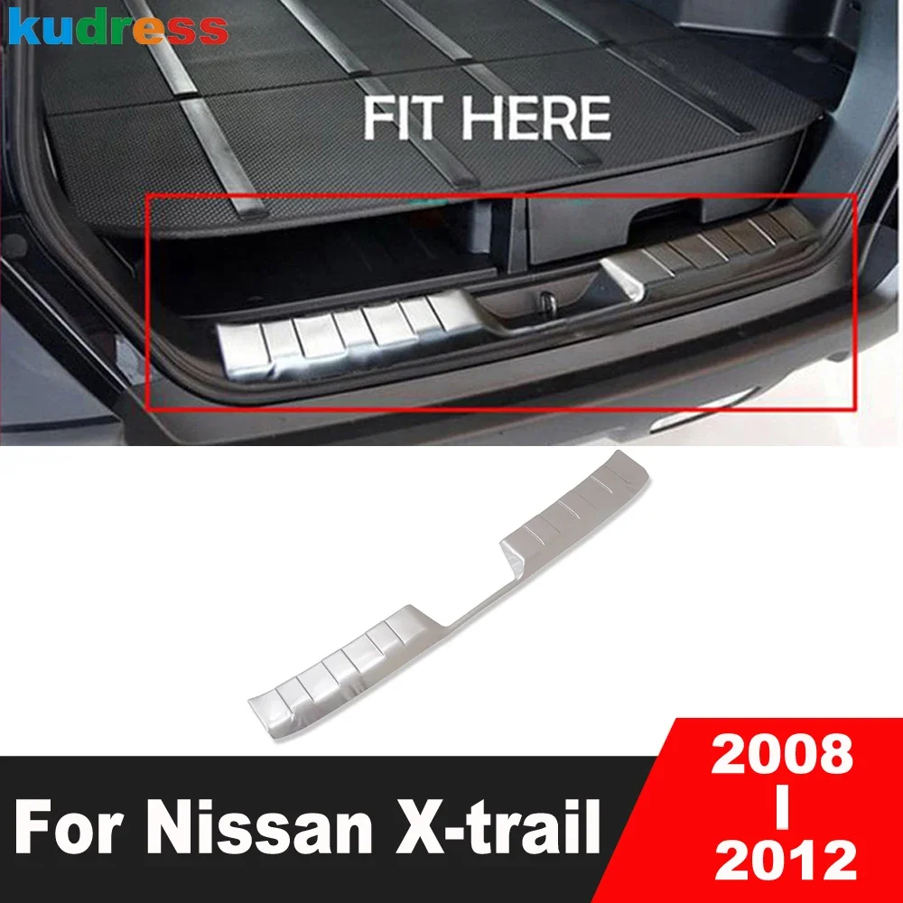 Стальная накладка на задний бампер автомобиля для Nissan X-trail 2008 2009 2010 2011 2012
Стальная накладка на задний бампер автомобиля для Nissan X-trail 2008 2009 2010 2011 2012