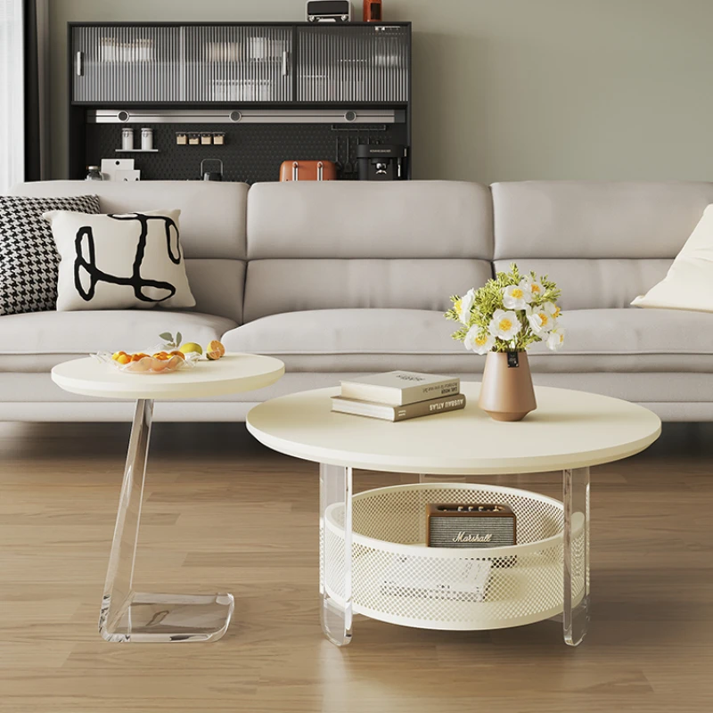 Cream style coffee table, living room, modern round coffee table, minimalist acrylic French small unit, original medieval coffee
Cream style coffee table, living room, modern round coffee table, minimalist acrylic French small unit, original medieval coffee