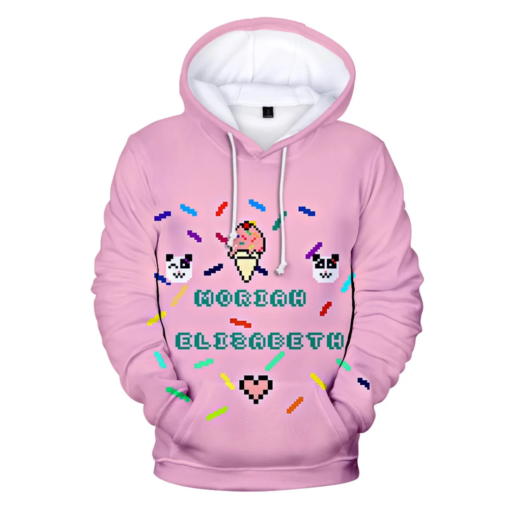2021 Hot Sale Moriah Elizabeth Hoodie Men/womens 3D Hoodies Harajuku Anime Sweatshirts Cartoons Children's Clothes teen pullover
2021 Hot Sale Moriah Elizabeth Hoodie Men/womens 3D Hoodies Harajuku Anime Sweatshirts Cartoons Children's Clothes teen pullover