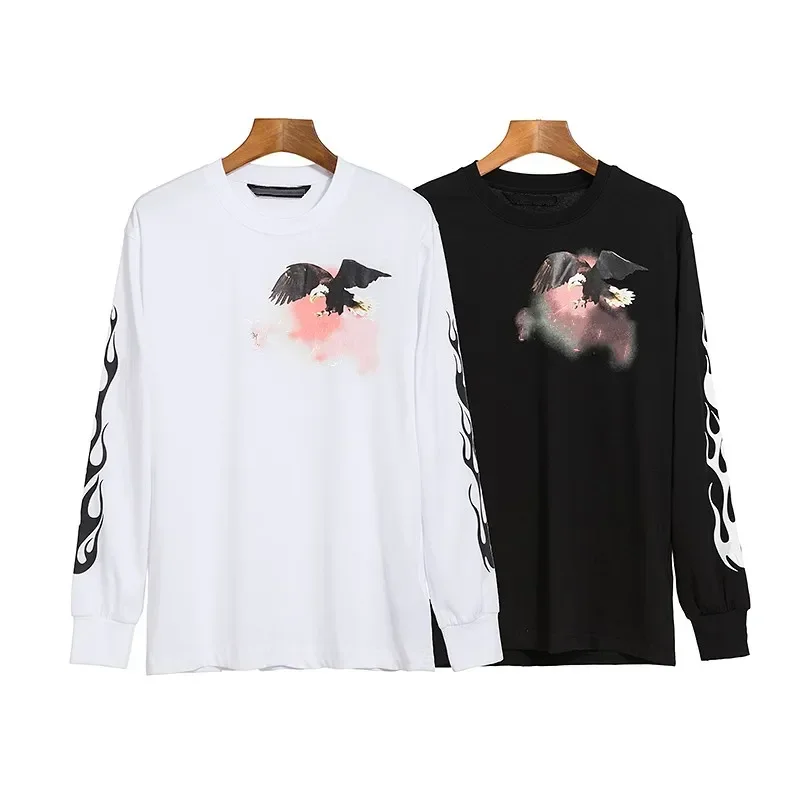 Футболка с надписью и логотипом для мужчин и женщин, модная повседневная Уличная хлопковая рубашка с длинным рукавом, подарок бойфренду 
Футболка с надписью и логотипом для мужчин и женщин, модная повседневная Уличная хлопковая рубашка с длинным рукавом, подарок бойфренду