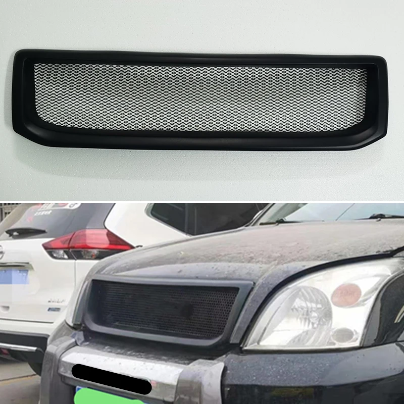 

Racing Grille Redesign Front Bumper Grill Body Kit Accessories Fit Toyota Land Cruiser Prado LC120 FJ120 2003--2009 Year