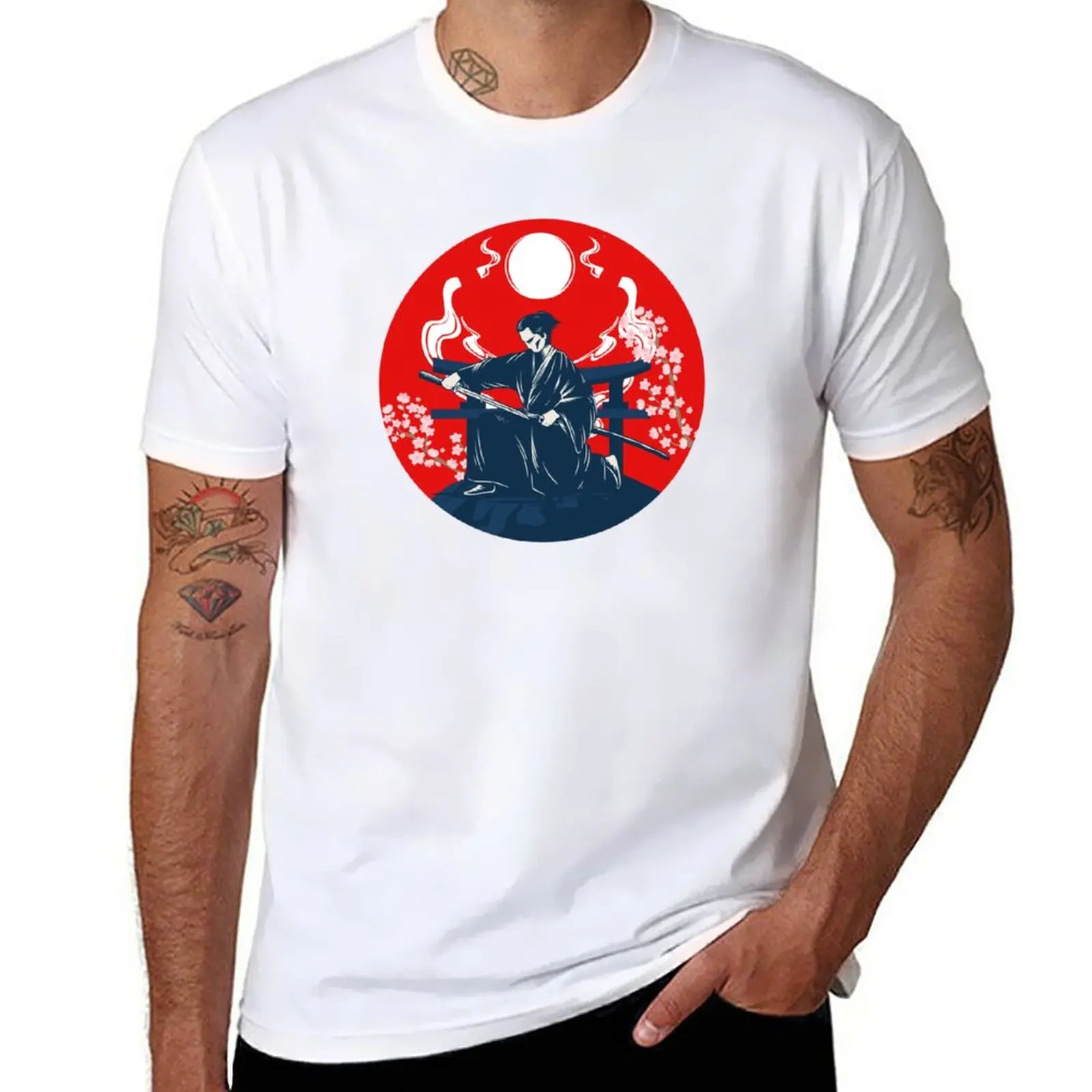 

New Seven Samurai T-Shirt, T-Shirt tops t shirt man fruit of the loom mens t shirts