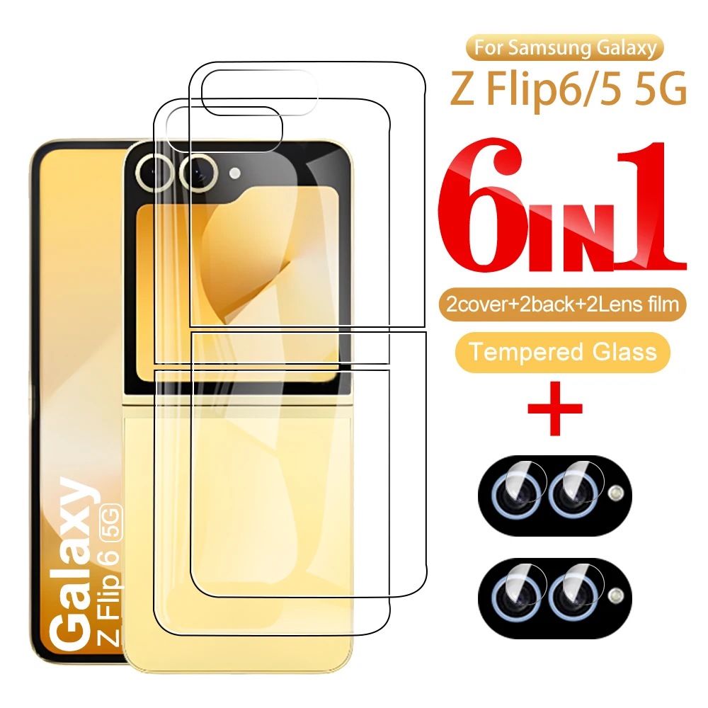 6 в 1 для Samsung Z Flip 6 Защитное стекло для Galaxy Z Flip6 Flip5 ZFlip6 ZFlip5 закаленная пленка для камеры задняя крышка защита для экрана
6 в 1 для Samsung Z Flip 6 Защитное стекло для Galaxy Z Flip6 Flip5 ZFlip6 ZFlip5 закаленная пленка для камеры задняя крышка защита для экрана