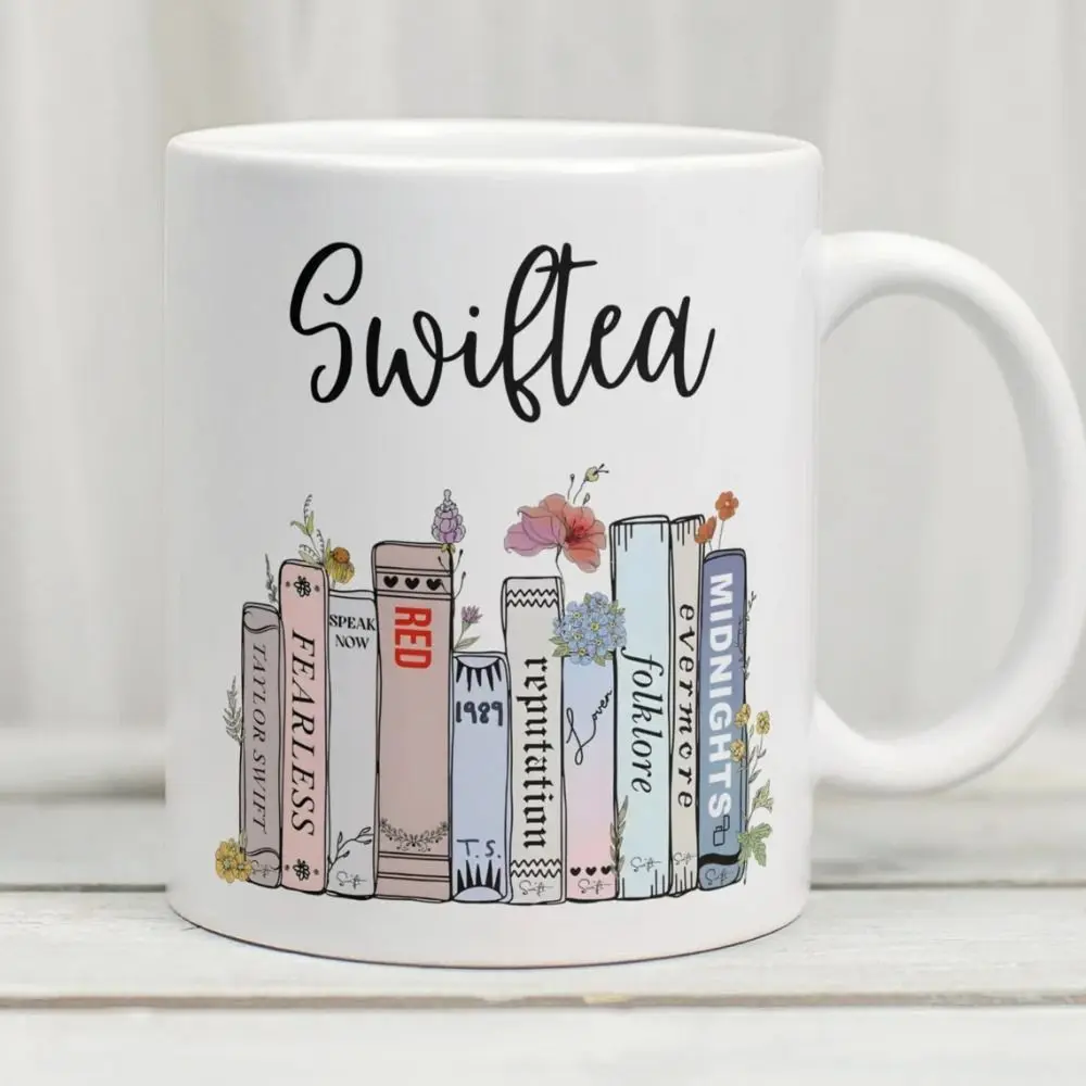 Ceramics Coffee Mug Albums Novelty 350ml Gifts for Singer Fans Tea Cup Singer Album Swift music Mugs
Ceramics Coffee Mug Albums Novelty 350ml Gifts for Singer Fans Tea Cup Singer Album Swift music Mugs