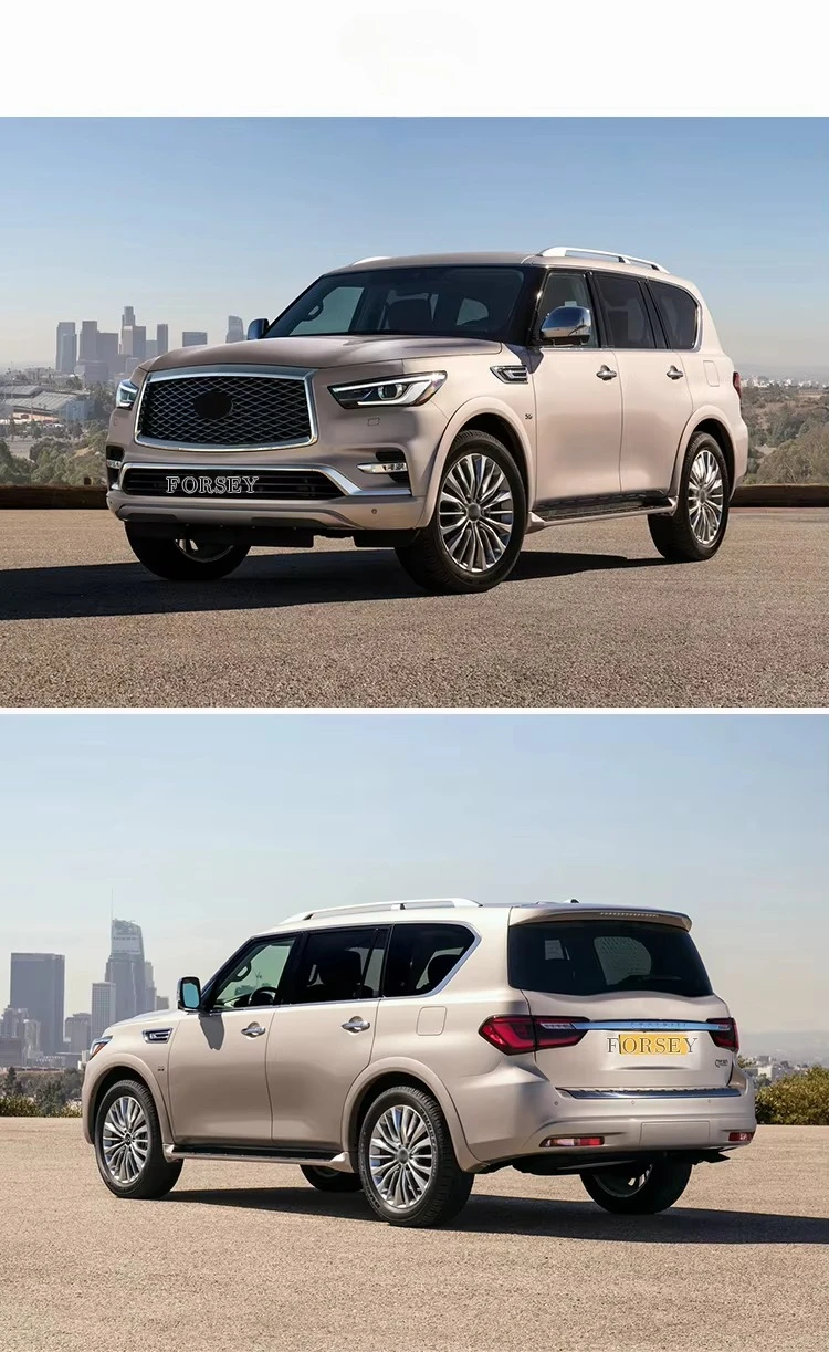 Car Bodykit for Infiniti QX80 2016 Upgrade to 2019 Front&Rear Bumper Front Lip Auto Body Systems with Headlamp and Rearlamp Car Bodykit for Infiniti QX80 2016 Upgrade to 2019 Front&Rear Bumper Front Lip Auto Body Systems with Headlamp and Rearlamp
