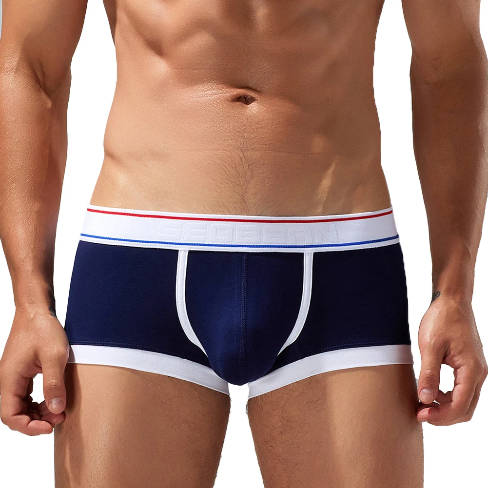 Mens Cotton Boxers Underwear Sexy Big Pouch U Convex Briefs Low Rise Hip Lift Shorts Lingerie Soft Intimate Panties M-2XL New
Mens Cotton Boxers Underwear Sexy Big Pouch U Convex Briefs Low Rise Hip Lift Shorts Lingerie Soft Intimate Panties M-2XL New