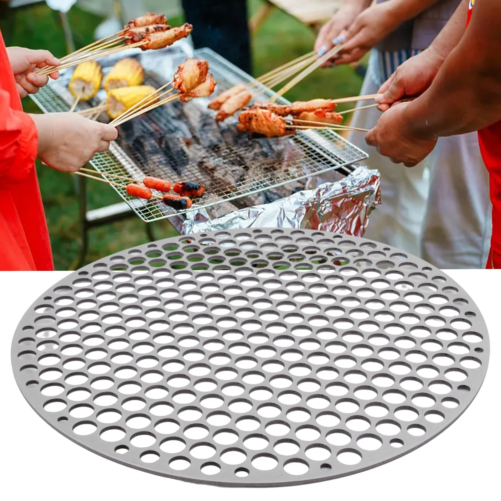 Stainless Steel Round Grill Net BBQ Mat Roast Net Carbon Furnace Steam Nets BBQ Rack Iron Nets Grill Tool Non-stick Grid Rack
Stainless Steel Round Grill Net BBQ Mat Roast Net Carbon Furnace Steam Nets BBQ Rack Iron Nets Grill Tool Non-stick Grid Rack