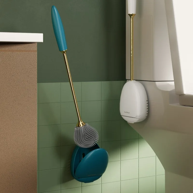 Silicone Smart Toilet Brushes Holder Set WC Wall Mounted Bathroom Accessories Luxury Household Cleaning Soft Brush Long Handle
Silicone Smart Toilet Brushes Holder Set WC Wall Mounted Bathroom Accessories Luxury Household Cleaning Soft Brush Long Handle