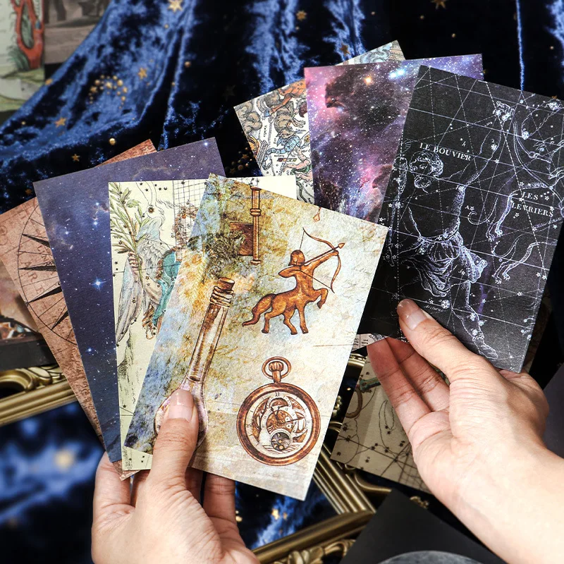 20sets/lot Memo Pads Material Paper A sta light-years away Journal Scrapbooking paper Background Decoration stationery
20sets/lot Memo Pads Material Paper A sta light-years away Journal Scrapbooking paper Background Decoration stationery