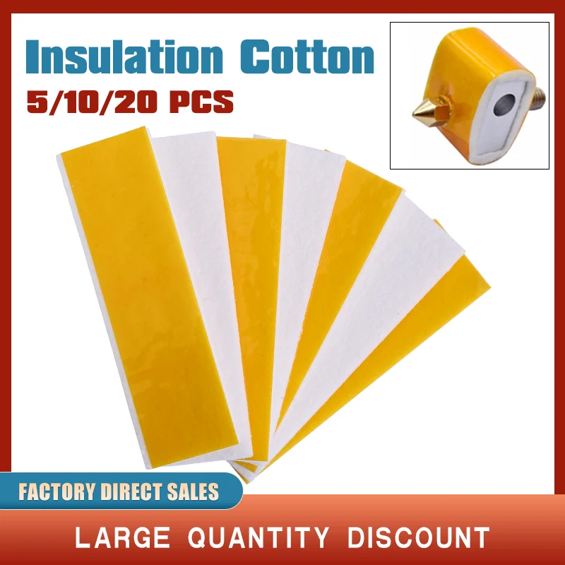 3D Printer Parts Nozzle Heat Insulation Cotton Heating Block Cotton Hotend 70*20MM For 3D Printer MK8 Extruder
3D Printer Parts Nozzle Heat Insulation Cotton Heating Block Cotton Hotend 70*20MM For 3D Printer MK8 Extruder