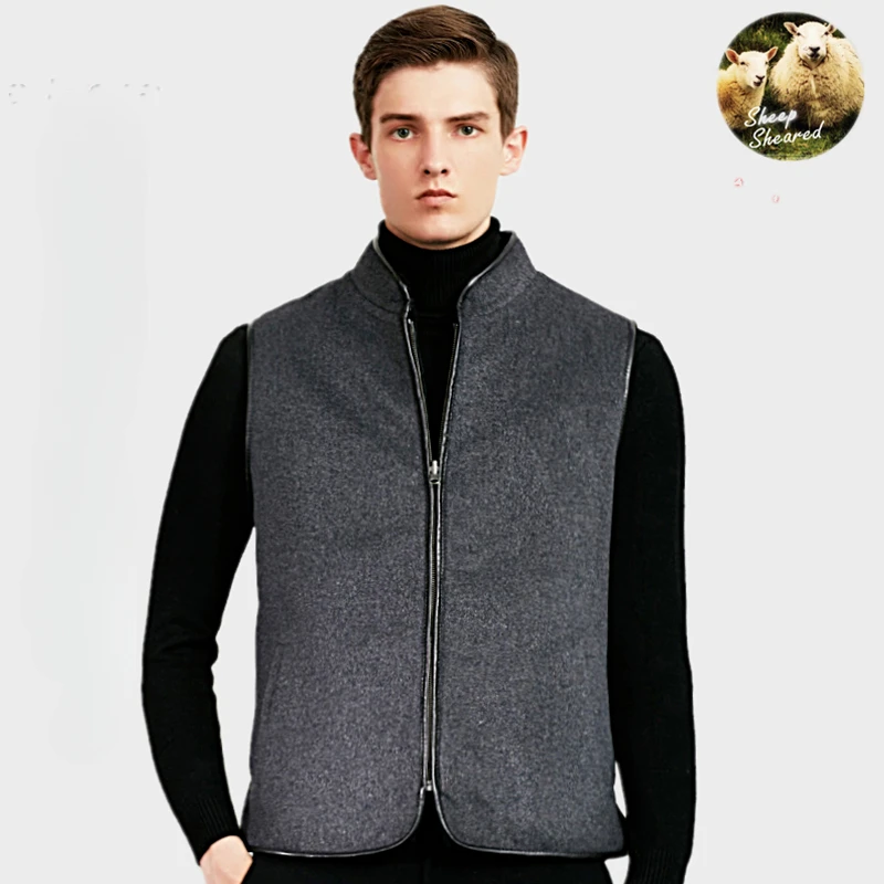 2023 Autumn Winter Mens Fashion Fleece Vest Jackets Male Casual Thick Warm Sleeveless Coats Men Stand Collar Waistcoat D365
2023 Autumn Winter Mens Fashion Fleece Vest Jackets Male Casual Thick Warm Sleeveless Coats Men Stand Collar Waistcoat D365