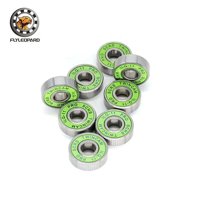 8Pcs Deep Groove 608RS ILQ-11 8x22x9 ABEC-9 Green Sealed Inline Roller Skate Bearing Steel Wheel Bearings for Skateboard
8Pcs Deep Groove 608RS ILQ-11 8x22x9 ABEC-9 Green Sealed Inline Roller Skate Bearing Steel Wheel Bearings for Skateboard