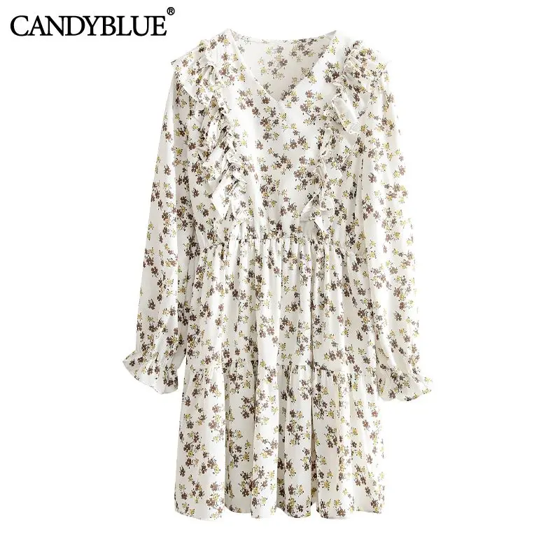 Beige Floral Print French V-Neck Vintage Flare Sleeve A-Line Women's Dress Chic Elegant Mini Short Summer Dresses For Women 2022
Beige Floral Print French V-Neck Vintage Flare Sleeve A-Line Women's Dress Chic Elegant Mini Short Summer Dresses For Women 2022