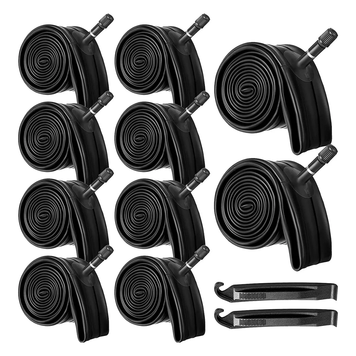 10 Pcs 20 Inch Bike Tube 1.75/2.125 Bike Inner Tube with 2 Tire Levers,Bicycle Rubber Tire Tube
10 Pcs 20 Inch Bike Tube 1.75/2.125 Bike Inner Tube with 2 Tire Levers,Bicycle Rubber Tire Tube
