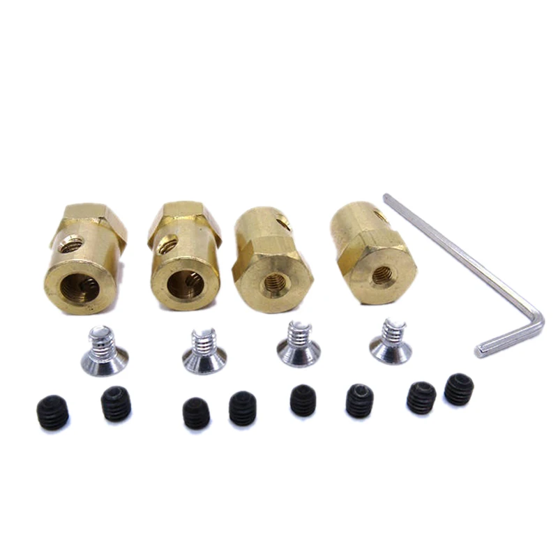 4PCS 5mm to 12mm Brass Combiner Wheel Hub Hex Adapter for WPL B14 B16 B24 B36 C14 C24 MN D90 D91 RC Car Spare Parts
4PCS 5mm to 12mm Brass Combiner Wheel Hub Hex Adapter for WPL B14 B16 B24 B36 C14 C24 MN D90 D91 RC Car Spare Parts
