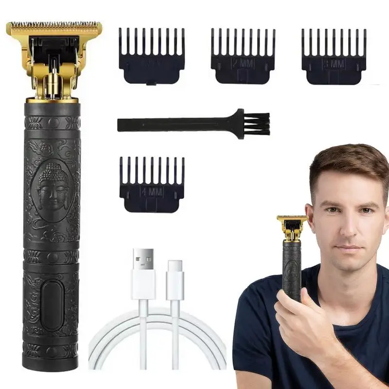 

Barber Clippers T-Cutter Head Trimmers Men's Grooming Tool For Beard Face Nose And Ear Hair Trimmer And Hair Clipper
