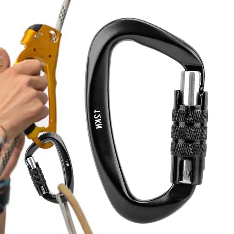Climbing Carabiner Carabiner Keychains Snap Carabiner Clips D Shaped Buckle Auto Locking Sturdy Multifunctional Carabiners
Climbing Carabiner Carabiner Keychains Snap Carabiner Clips D Shaped Buckle Auto Locking Sturdy Multifunctional Carabiners