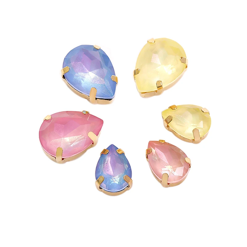 10pcs Crystal Jewelry Sewing Accessories Glue On DIY Garment Crafts Glitter Mocha Fluorescent Water Drop Tear Glass Rhinestones
10pcs Crystal Jewelry Sewing Accessories Glue On DIY Garment Crafts Glitter Mocha Fluorescent Water Drop Tear Glass Rhinestones