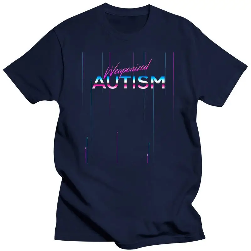 Summer Unisex T-shirts for Men and Women Weaponized Autism Shirt Disco Style Funny 80S Aesthetic Gift
Summer Unisex T-shirts for Men and Women Weaponized Autism Shirt Disco Style Funny 80S Aesthetic Gift