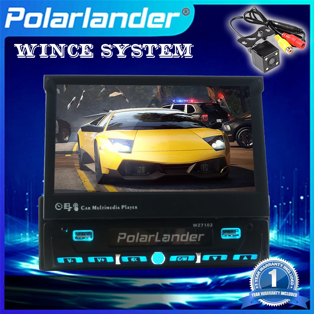 1 DIN Car Multimedia Player Retractable Touch Screen 1 Din Bluetooth Mirror Link 60W*4 7 inch MP5 MP4 Player FM 2 USB Radio
1 DIN Car Multimedia Player Retractable Touch Screen 1 Din Bluetooth Mirror Link 60W*4 7 inch MP5 MP4 Player FM 2 USB Radio