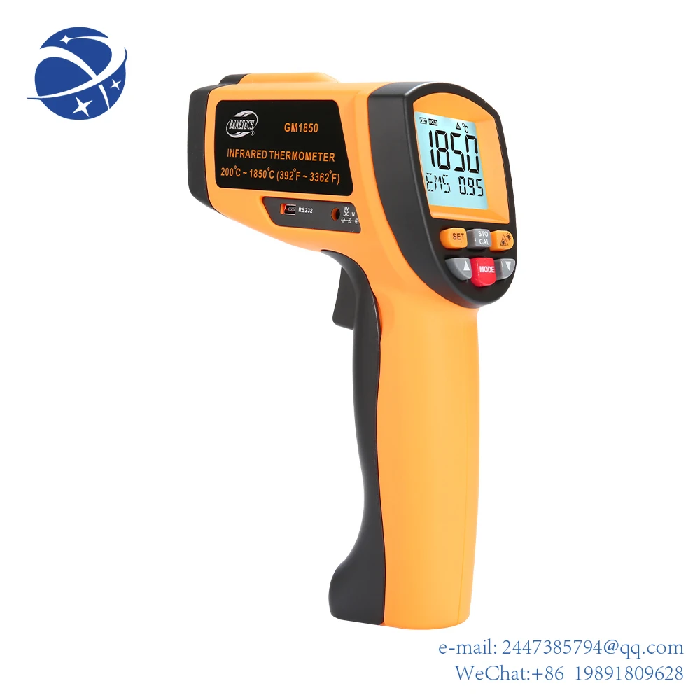 Yun Yi Hete Laser Lcd Digitaal Infrarood Thermometer Industriële Usb Pyrometer Draagbare Gm1850
Yun Yi Hete Laser Lcd Digitaal Infrarood Thermometer Industriële Usb Pyrometer Draagbare Gm1850