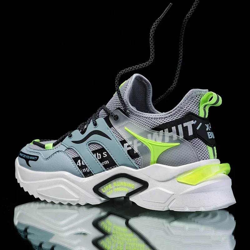 2022 Men's New Sneakers Casual Shoes Tennis Elastic Running Sports Non-slip Mesh Breathable Comfortable Fashion Light Male Shoes 
2022 Men's New Sneakers Casual Shoes Tennis Elastic Running Sports Non-slip Mesh Breathable Comfortable Fashion Light Male Shoes