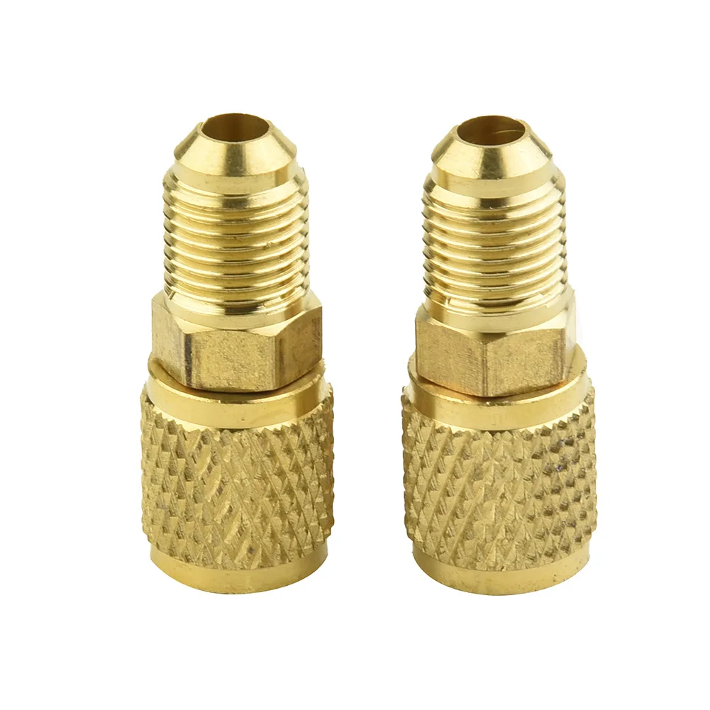 2Pcs Air Conditioning Adapter Male 5/16" SAE Female 1/4" SAE For R410a R32 Refrigerant Air Conditioning Repair Fluoride
2Pcs Air Conditioning Adapter Male 5/16" SAE Female 1/4" SAE For R410a R32 Refrigerant Air Conditioning Repair Fluoride