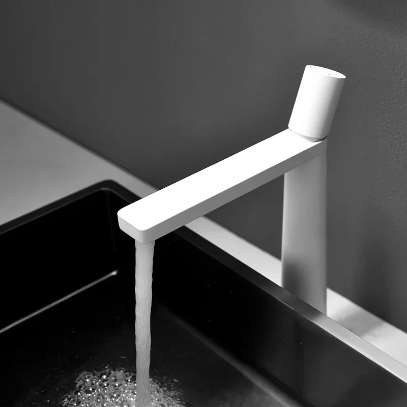 Copper White Faucet Bathroom Table Basin Faucet Minimalist Basin Faucet Creative Bathroom Wash Basin
Copper White Faucet Bathroom Table Basin Faucet Minimalist Basin Faucet Creative Bathroom Wash Basin