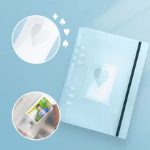A5 Frosted Loose-leaf Organizer for Stray Kids Demon Slayer LOMO Card Kpop Album Photo Cards Sticker Star Chasing Album
A5 Frosted Loose-leaf Organizer for Stray Kids Demon Slayer LOMO Card Kpop Album Photo Cards Sticker Star Chasing Album