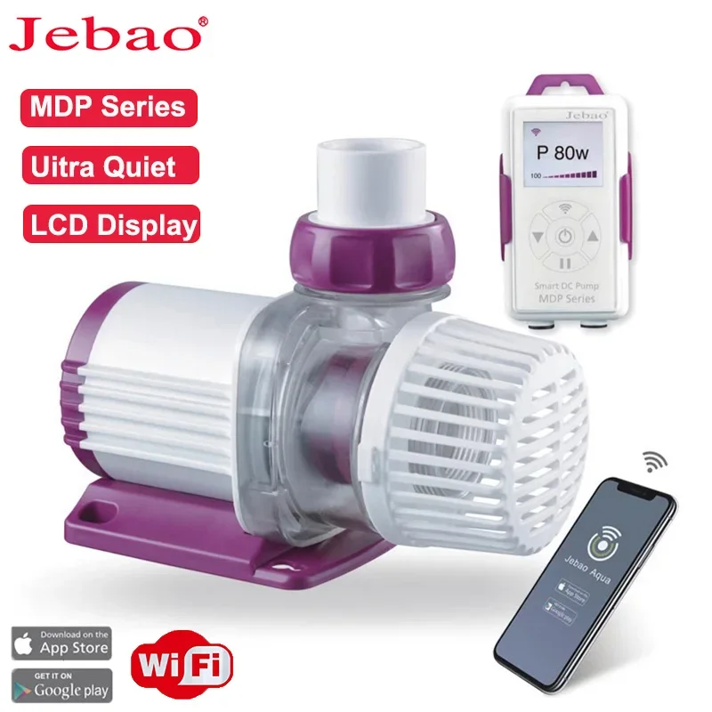 Jebao Smart Quiet Wave Making Submersible For Fish Tank Aquarium DC Pumps LCD Display Water Pump With Wifi Control MDP5000
Jebao Smart Quiet Wave Making Submersible For Fish Tank Aquarium DC Pumps LCD Display Water Pump With Wifi Control MDP5000