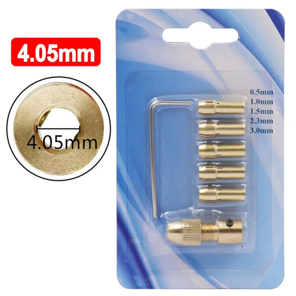 7pc 2.35/3.17/4.05/5.05mm Brass Collet Mini Drill Chucks Adapter For Motor - Shaft - Micro Collet For Power Rotary Tool 2024
7pc 2.35/3.17/4.05/5.05mm Brass Collet Mini Drill Chucks Adapter For Motor - Shaft - Micro Collet For Power Rotary Tool 2024