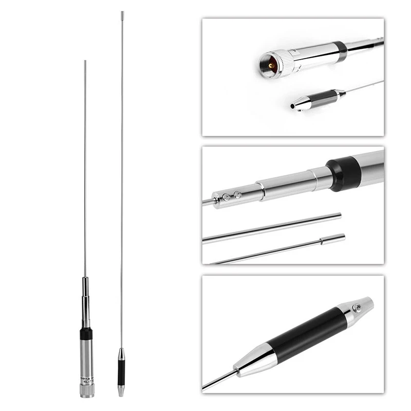 Ham Antenna Radio Metal Vertical 16mm Accessories High Replacement Gain Connector 144/430MHz Dual-Band VHF/UHF
Ham Antenna Radio Metal Vertical 16mm Accessories High Replacement Gain Connector 144/430MHz Dual-Band VHF/UHF