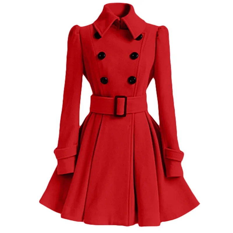 Vintage Elegant Slim Woolen Jackets Female Long Warm White Double Breasted Coat 2023 Women Autumn Winter Coat Casaco Feminino
Vintage Elegant Slim Woolen Jackets Female Long Warm White Double Breasted Coat 2023 Women Autumn Winter Coat Casaco Feminino