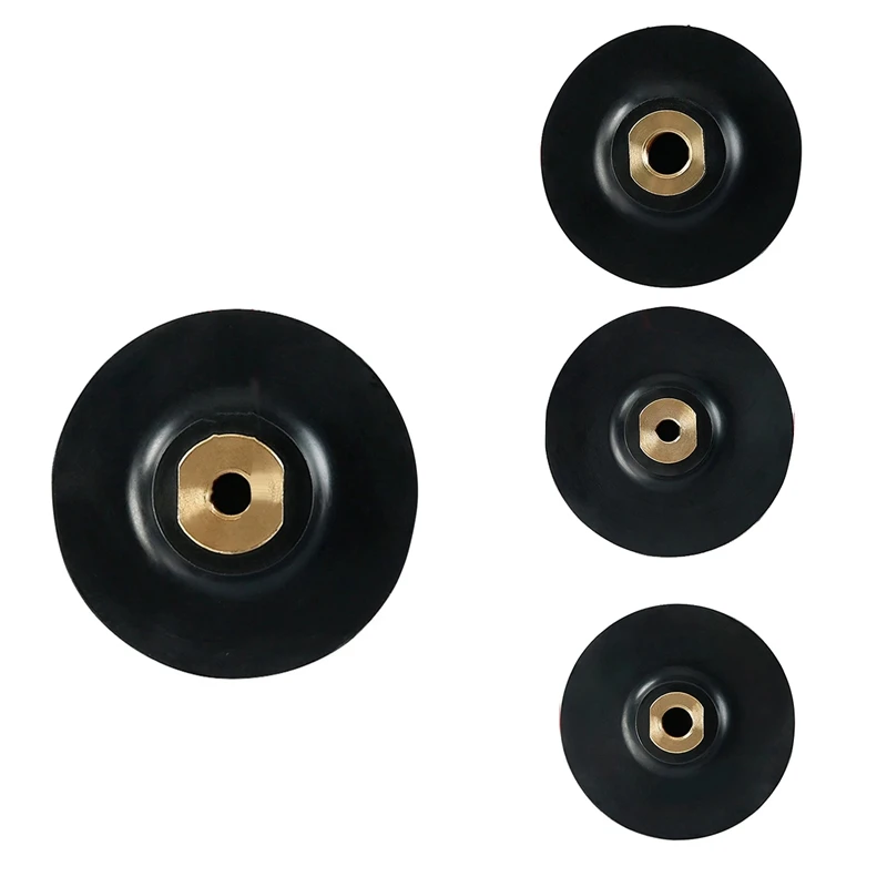Rubber Backing Pad Polishing Grinding Disc Holder For Angle Grinder Abrasive Self-Adhesive Grinding Backing Pad
Rubber Backing Pad Polishing Grinding Disc Holder For Angle Grinder Abrasive Self-Adhesive Grinding Backing Pad