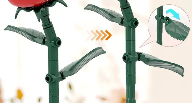 1278PCS Flower Bouquet Building Blocks Floral Model Bricks With Vase Ornaments Home Decoration DIY Toys For Kids Holiday Gifts 1278PCS Flower Bouquet Building Blocks Floral Model Bricks With Vase Ornaments Home Decoration DIY Toys For Kids Holiday Gifts