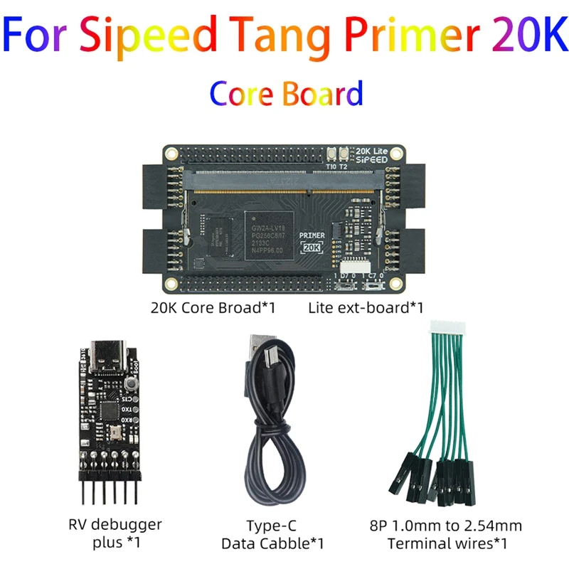 Качество для Sipeed Tang праймер 20K комплект материнской платы 128M DDR3 GOWIN GW2A FPGA Goai Core Board, минимальная система (сварная)
Качество для Sipeed Tang праймер 20K комплект материнской платы 128M DDR3 GOWIN GW2A FPGA Goai Core Board, минимальная система (сварная)