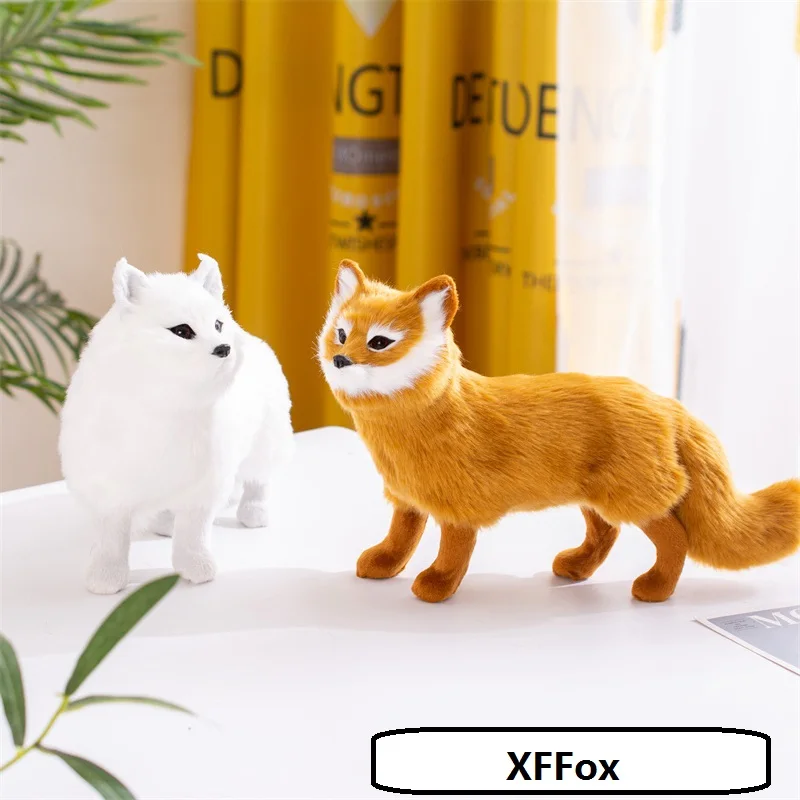 lovely simulation plastic&furs standing fox model handicraft decoration toy gift about 35x23cm a2913
lovely simulation plastic&furs standing fox model handicraft decoration toy gift about 35x23cm a2913