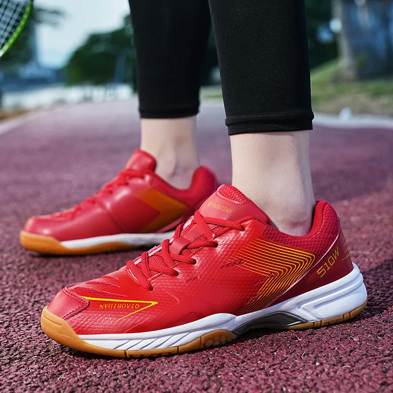 New Red Badminton Shoes For Men Lightweight Anti-slip Unisex Tennis Shoes Shock-absorbing Men Table Tennis Sneakers Plus Size 48
New Red Badminton Shoes For Men Lightweight Anti-slip Unisex Tennis Shoes Shock-absorbing Men Table Tennis Sneakers Plus Size 48
