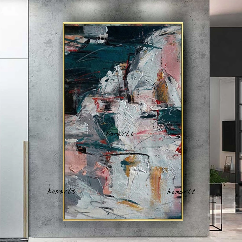 Hand Painted Modern Large Abstract Oil Painting Graffiti Art Home Decor Hang Picture Handmade Wall Art On Canvas Home Decoration
Hand Painted Modern Large Abstract Oil Painting Graffiti Art Home Decor Hang Picture Handmade Wall Art On Canvas Home Decoration