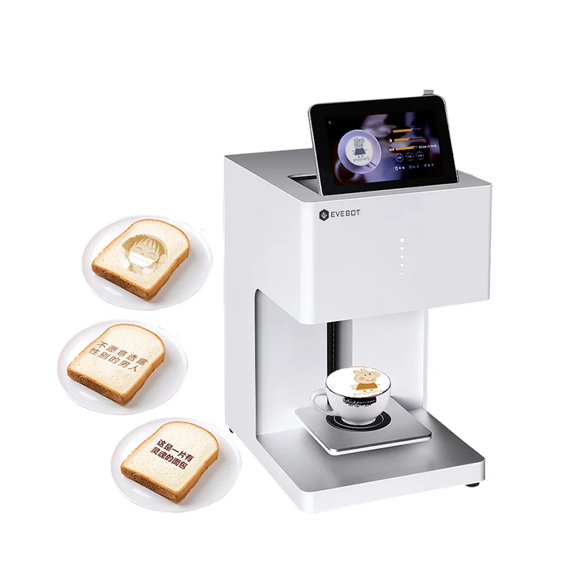 EVEBOT New EB-FC Selfie Color Photo Coffee Printer Printable Colour With Wifi Tablet For Milk biscuits cafe
EVEBOT New EB-FC Selfie Color Photo Coffee Printer Printable Colour With Wifi Tablet For Milk biscuits cafe