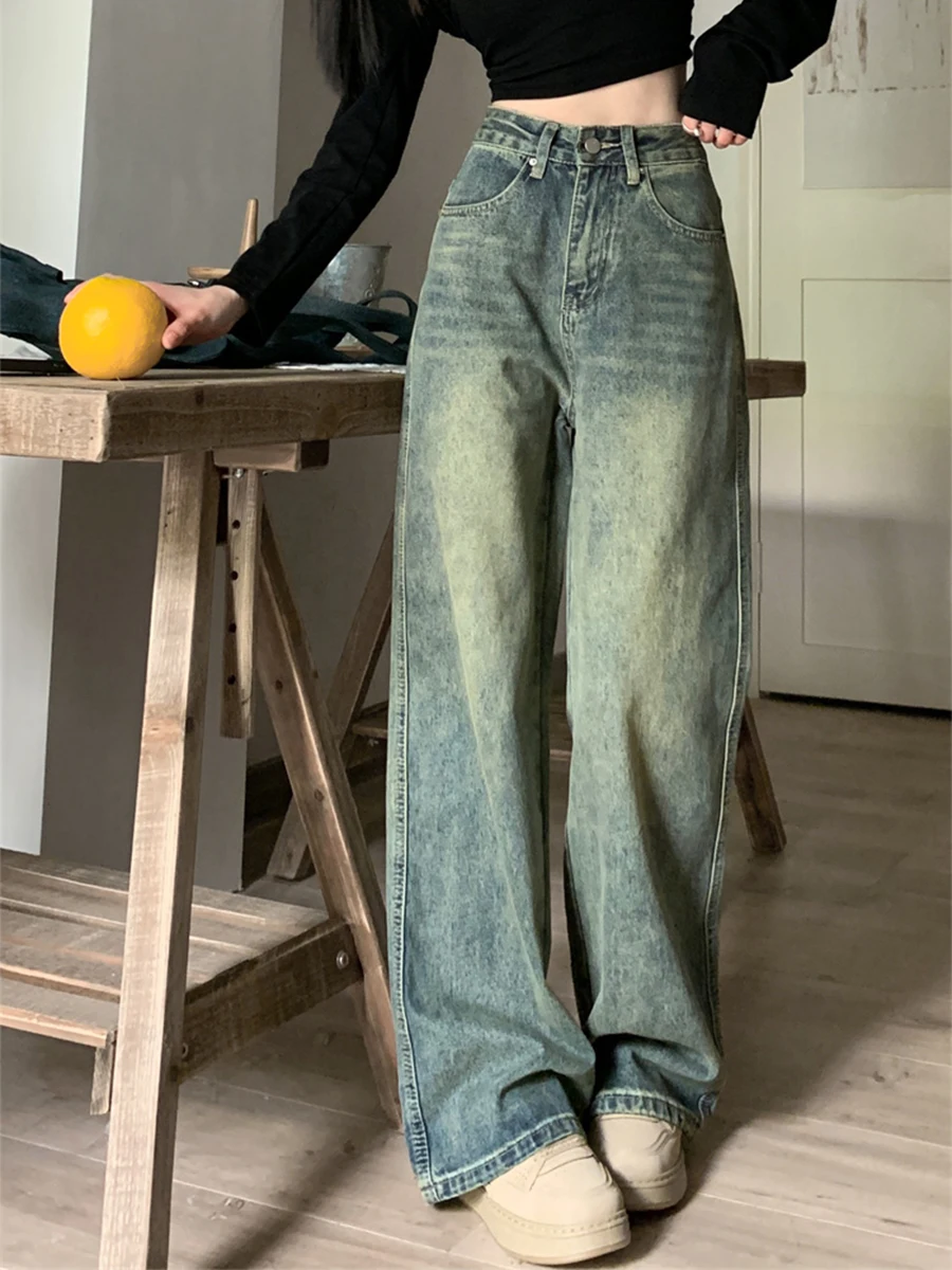 2024 Spring/autumn New Product Hot Selling Women's Fashion and Casual Style High Waist Loose Leg Jeans Female Ladies G174
2024 Spring/autumn New Product Hot Selling Women's Fashion and Casual Style High Waist Loose Leg Jeans Female Ladies G174