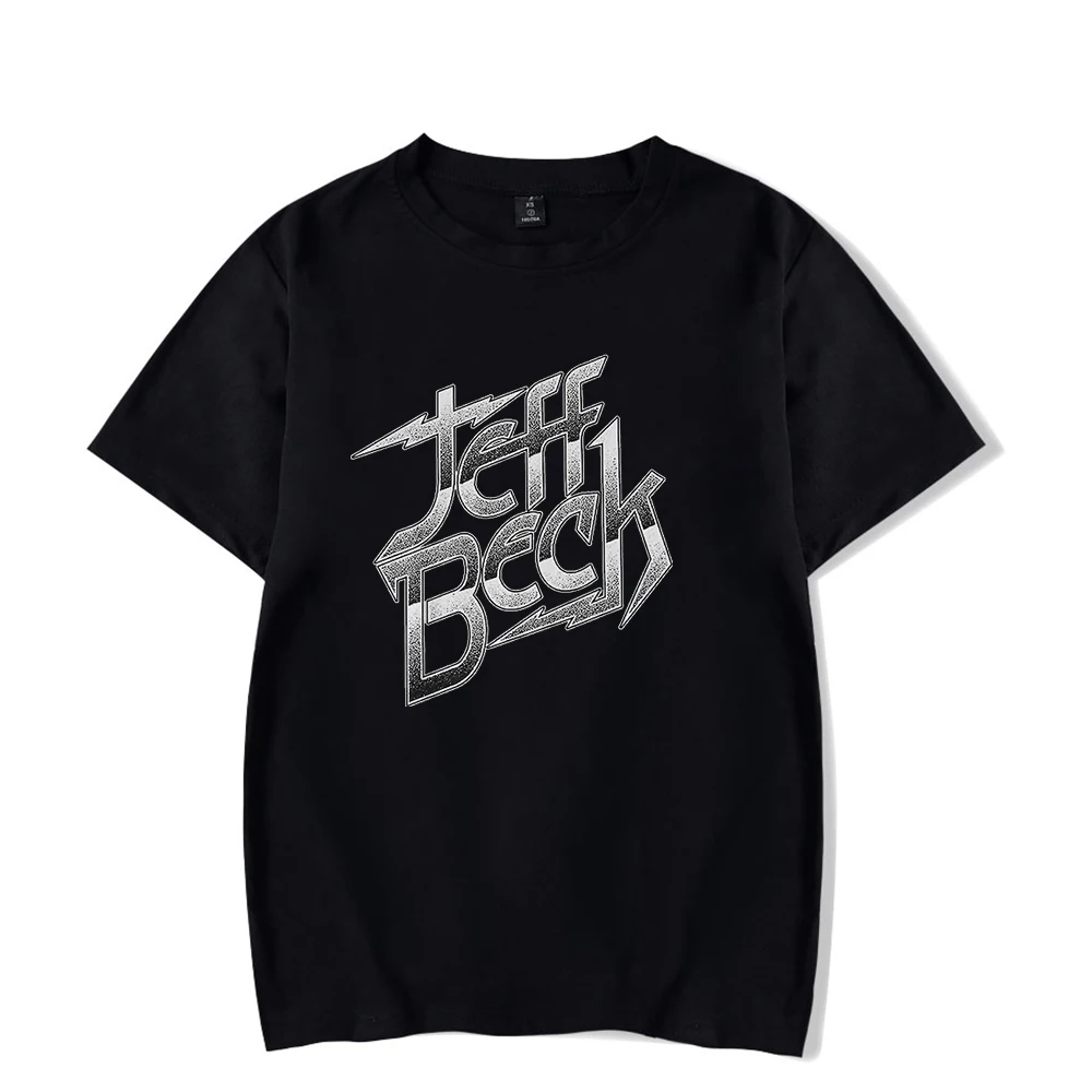 

Jeff Beck T-shirt HI-HO SILVER Merch Crewneck Short Sleeve Tee Rip Pop Guitarist Rest in Peace Women Men's Clothes