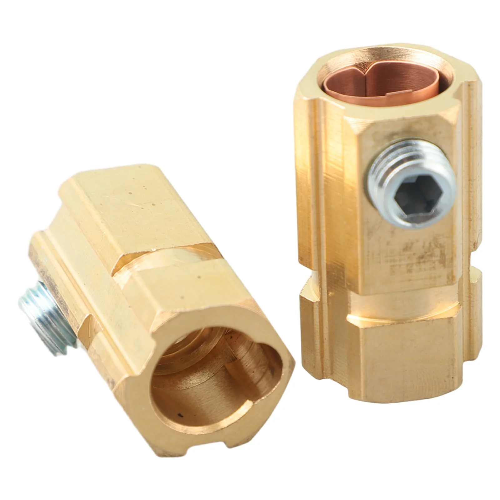 

Welding Cable Quick Connector Pair 200Amp 300Amp Male Female AWG #4 #1 Durable Copper 35 50 SQ MM 2 Set with Accessories