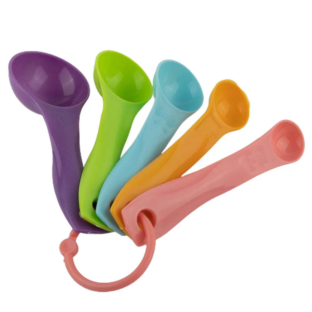 5Pcs/set Lovely Colorful Plastic Measuring Cups Measure Spoon Kitchen Tool Kids Spoons Measuring Set Tools For Baking Coffee Tea
5Pcs/set Lovely Colorful Plastic Measuring Cups Measure Spoon Kitchen Tool Kids Spoons Measuring Set Tools For Baking Coffee Tea