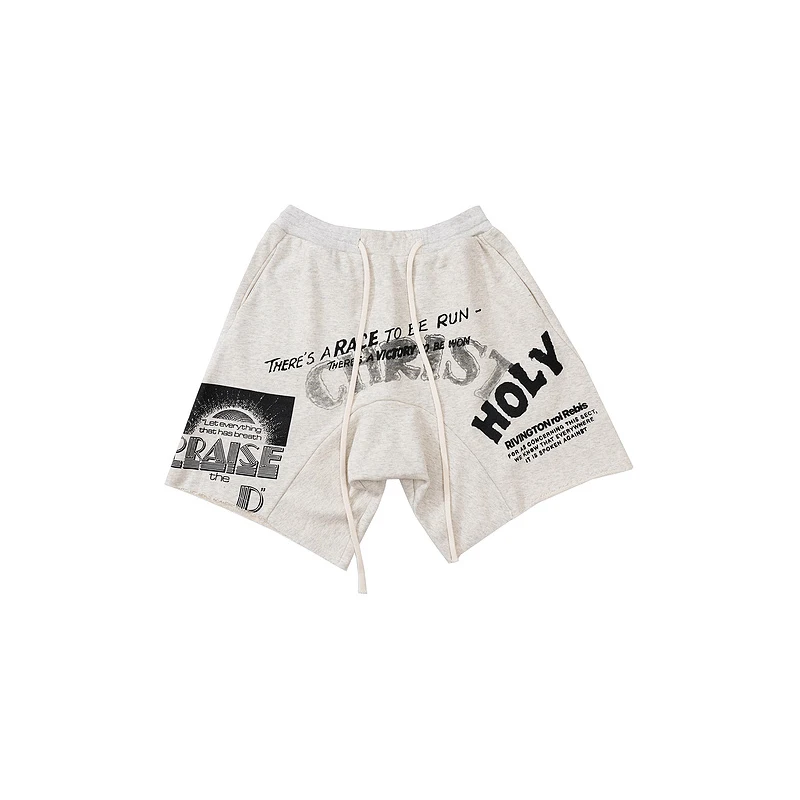 2022 Spring Drawstring Fashion RRR123 Shorts Graffiti Illustration Printing Wash Do Old Holy Jesus RRR 123 Short Pants
2022 Spring Drawstring Fashion RRR123 Shorts Graffiti Illustration Printing Wash Do Old Holy Jesus RRR 123 Short Pants